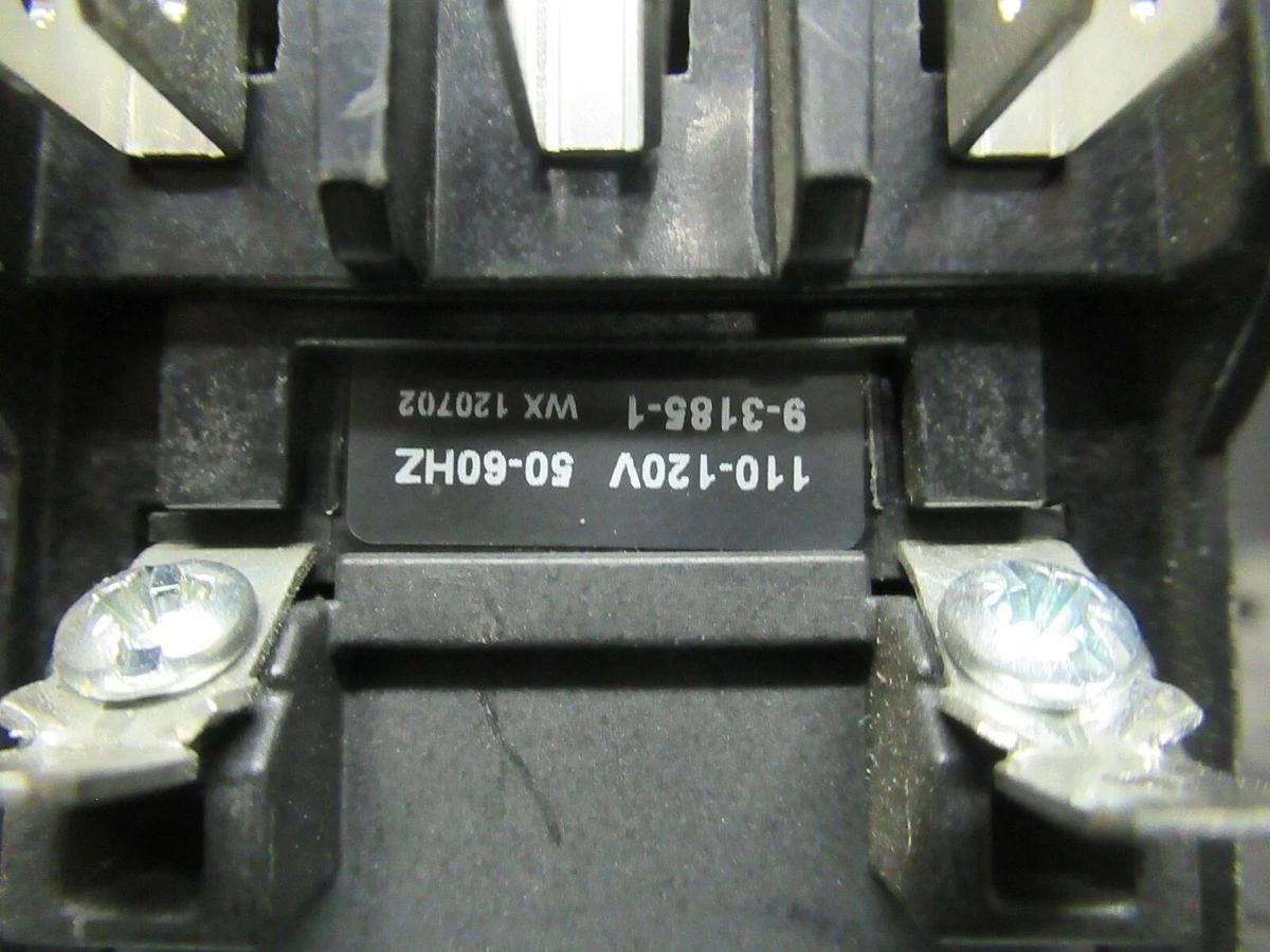 Used EATON CONTACTOR C25DND330 SER. D1 30 AMP 600 VAC 3 POLE 120 V COIL 15 HP @ 460 V
