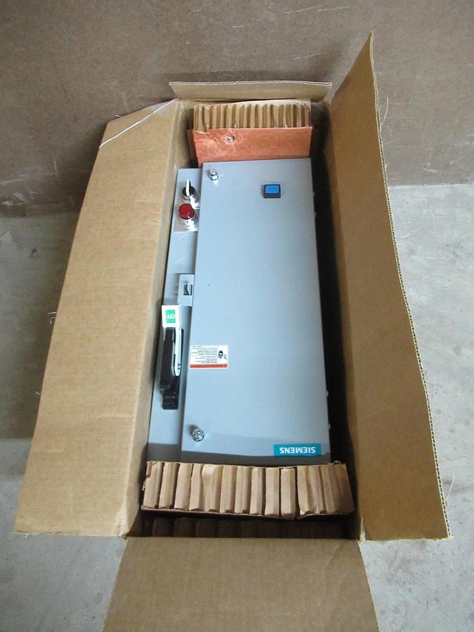 NEW SURPLUS SIEMENS COMBINATION STARTER 17EUE92BJ13 SIZE: 1 3/4 40 AMP 15 HP