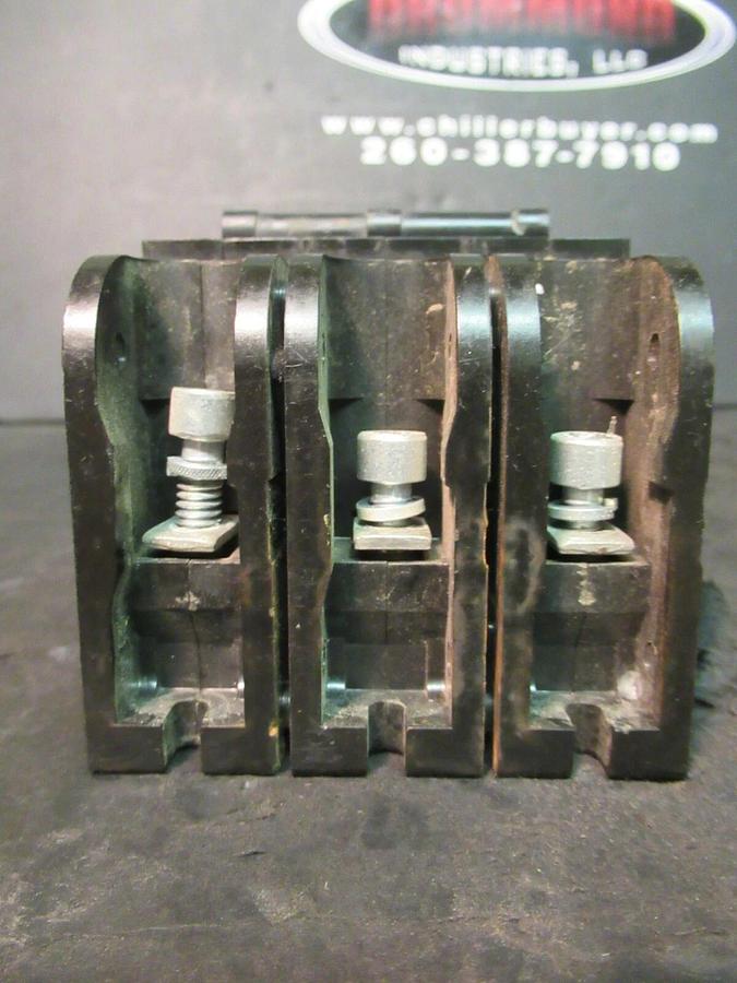 Used HEINEMANN AIRPAX CIRCUIT BREAKER CF3-Z33-25 63 AMP 600 VAC CF3-G8-AE
