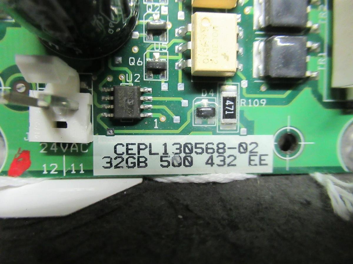 Used CARRIER AUX FAN BOARD 32GB 500 432 EE CEPL130568-02 32GB500  *WARRANTY INCLUDED*