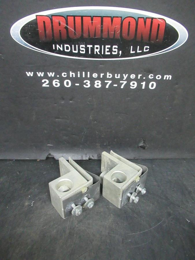 Used (2 QTY) SQUARE D A500 1 BARREL MECHANICAL FUSE CLIP CONNECTOR LUG BUS TAP LINK