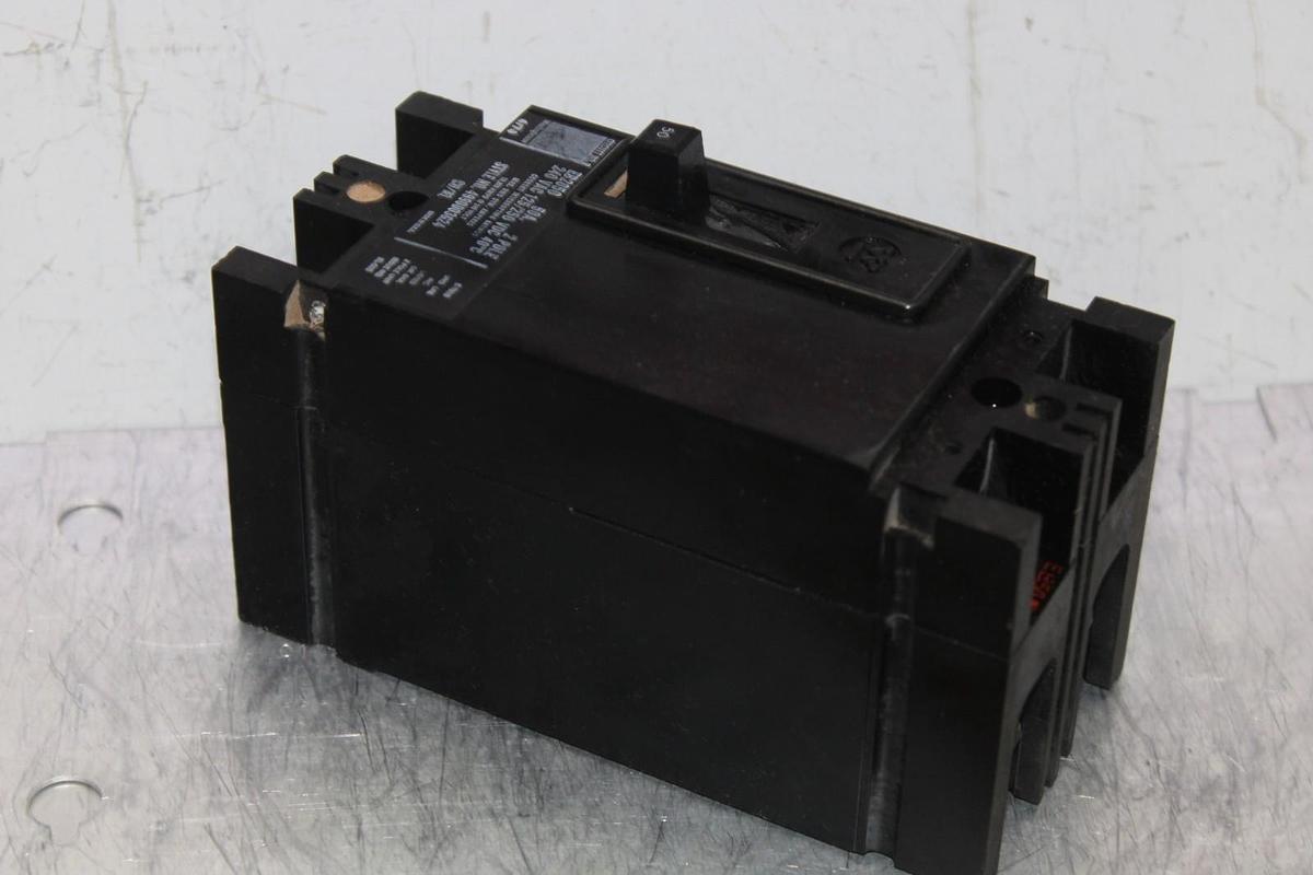 Used WESTINGHOUSE CIRCUIT BREAKER EB2050 50 AMP 2-POLE 240 VAC 4990D03G24