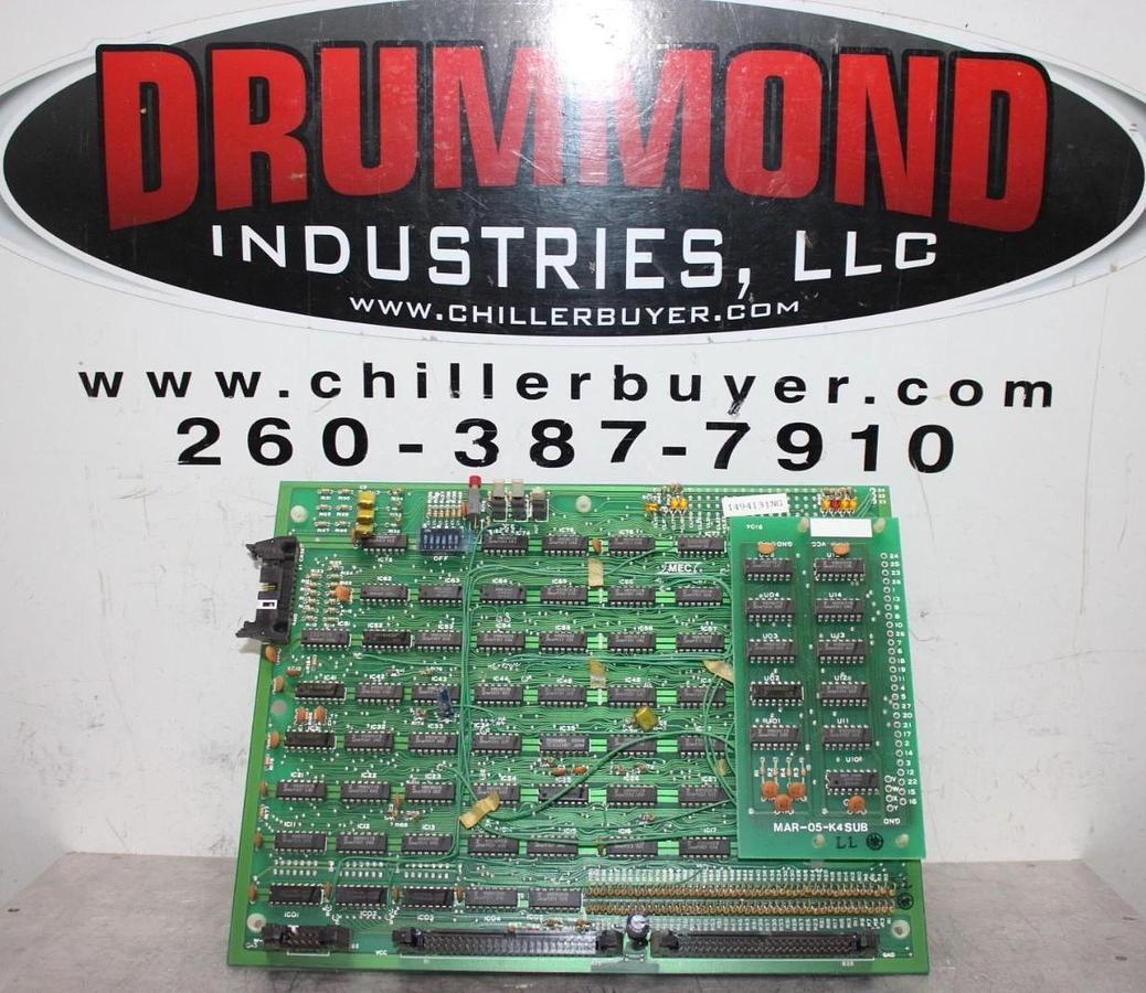 Used MEC EUROTHERM STACKED CIRCUIT BOARD 1494131NG MAR-05-K4 MAR-05-K4SUB