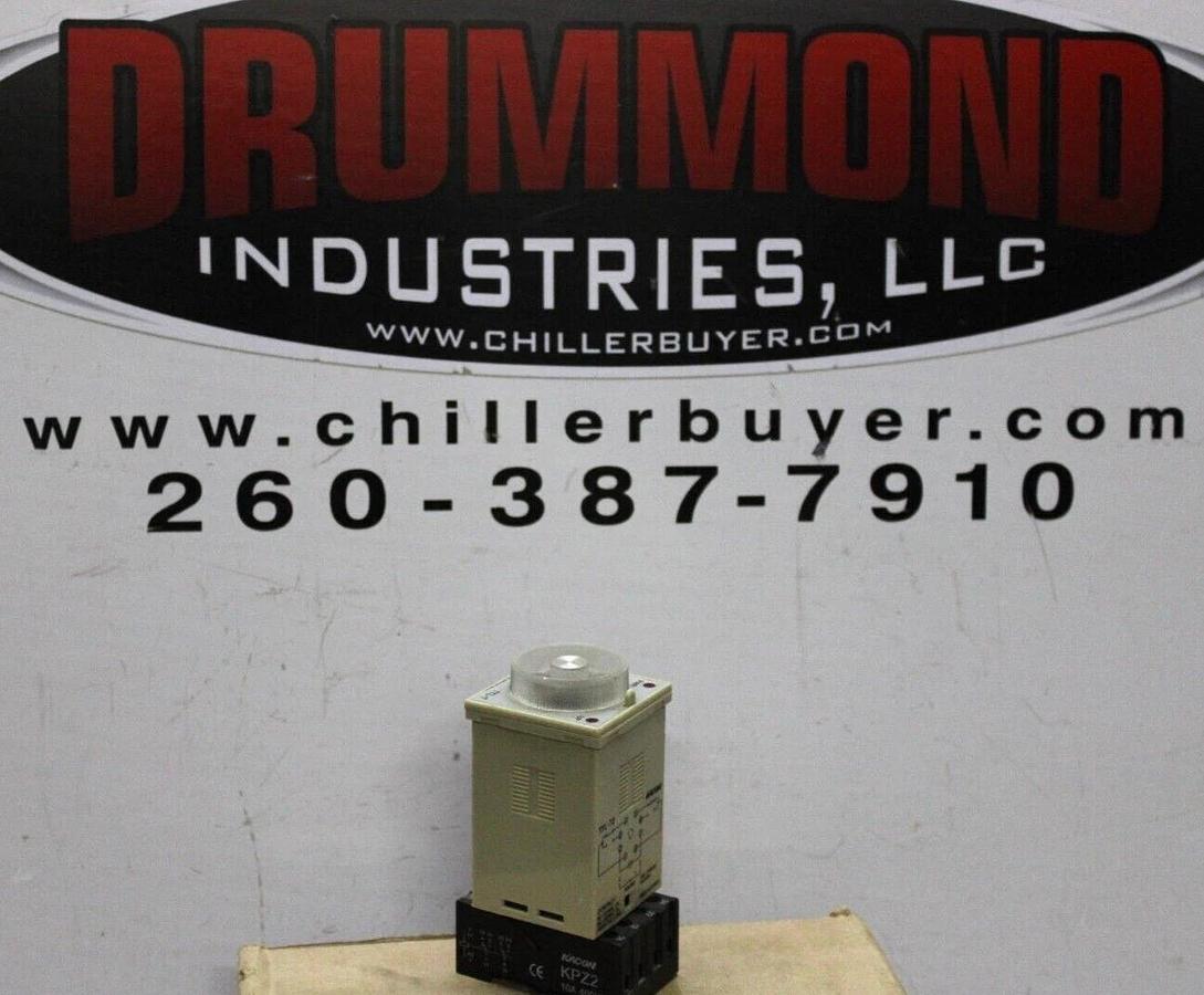 Used KACON TIME DELAY RELAY TTL-T2 240 VAC 3 AMP 10 MINUTE **WARRANTY INCLUDED**