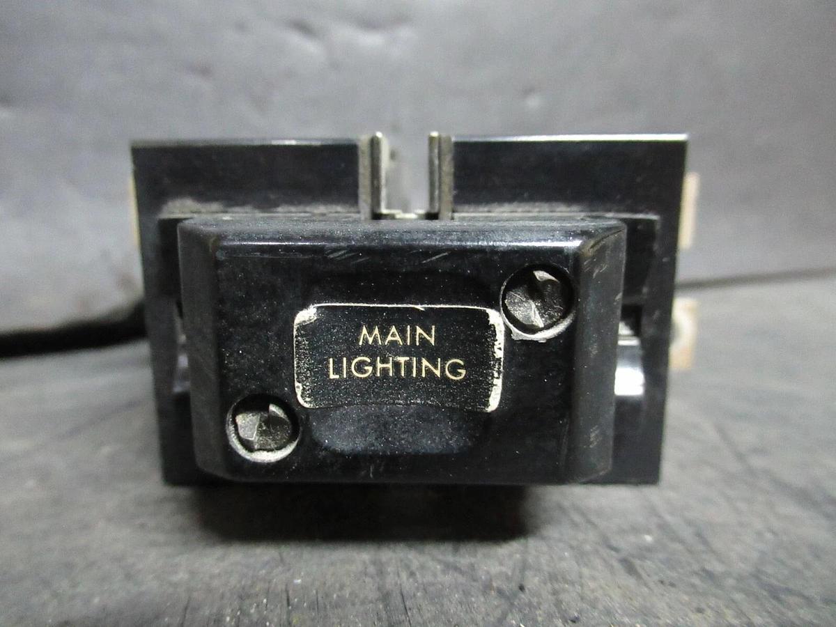 Used BULLDOG ELECTRIC / PUSHMATIC HACR BREAKER P-260 36258 60 AMP 240 VAC 2-POLE