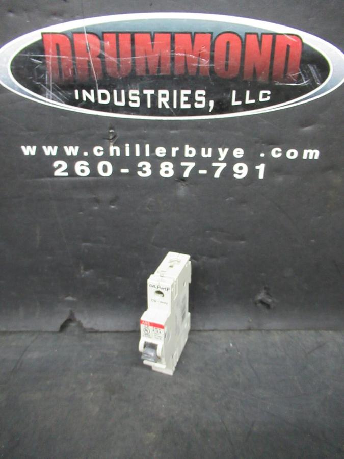 Used ABB CIRCUIT BREAKER S-281-U-K15A S281U-K15A 15 AMP 240 VAC E212323 **WARRANTY**