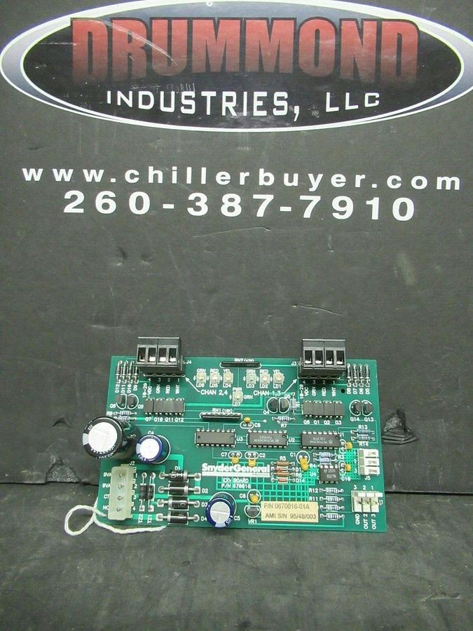 SNYDER GENERAL EXV CIRCUIT BOARD 0670016-01A **WARRANTY INCLUDED!**