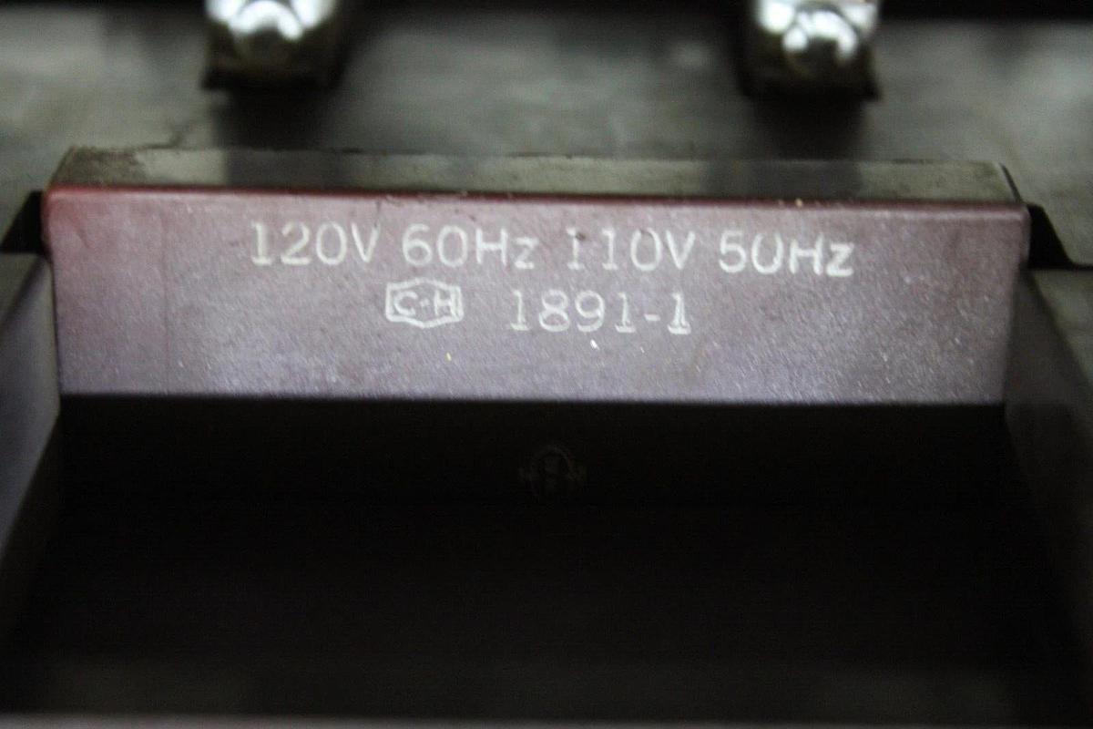 Used CUTLER HAMMER CONTACTOR C832KN6 SERIES C1 200 AMP 3-PHASE 3-POLE COIL: 120V