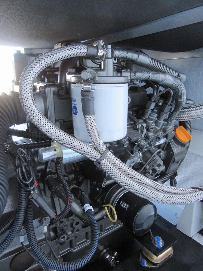 Used POLAR POWER 15KW DC GENERATOR DIESEL YANMAR 3TNV88 40-60V DC 105 HRS 2017 *VIDEO