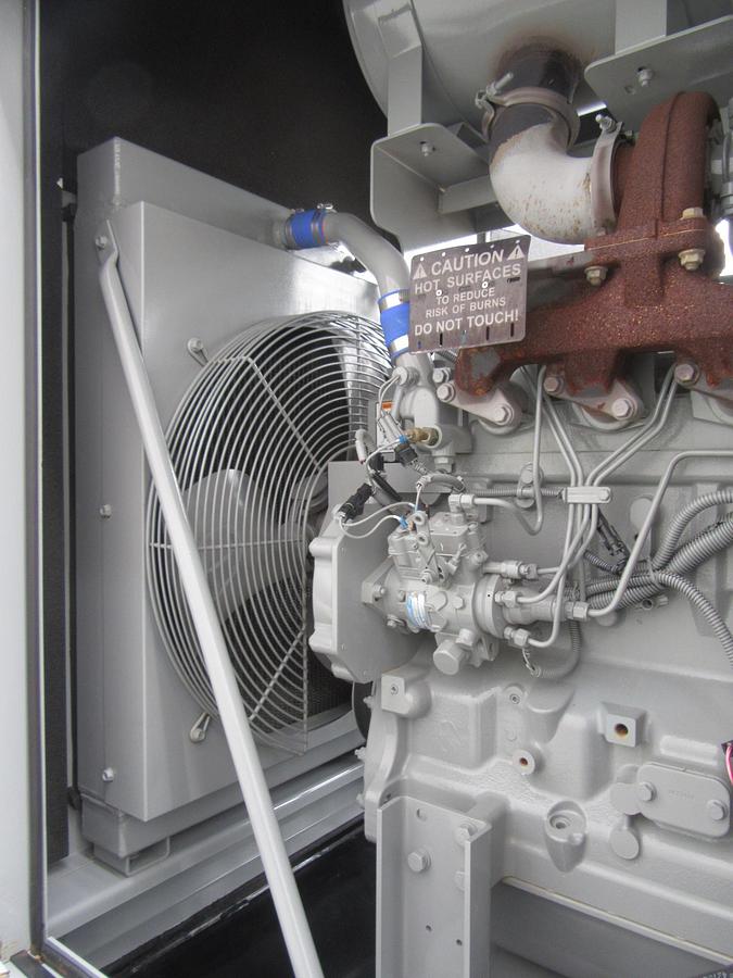Used 50 KW DIESEL GENERATOR MTU 120/240 V JOHN DEERE SOUND ENCLOSED 329 HRS VIDEO