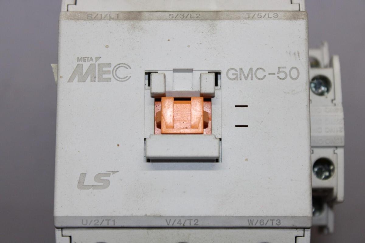 Used LS MEC CONTACTOR GMC-50 70 AMP 600 VAC 30 HP COIL: 110 VOLT **WARRANTY**