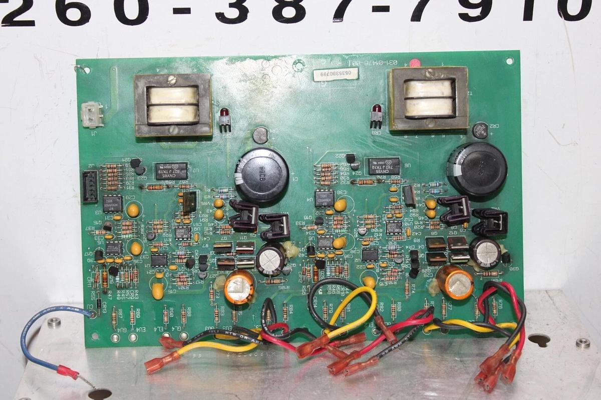 Used YORK VFD/VSD LOGIC CONTROL CIRCUIT BOARD 031-01476-001 REV. C **WARRANTY**