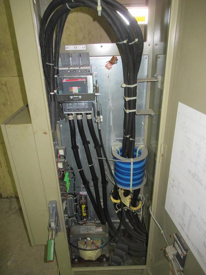 Used TR200 225 (234) HP TRANE ADAPTIVE DRIVE 281 AMP 480 VAC 3 PH AFDH0281GC0C10C201