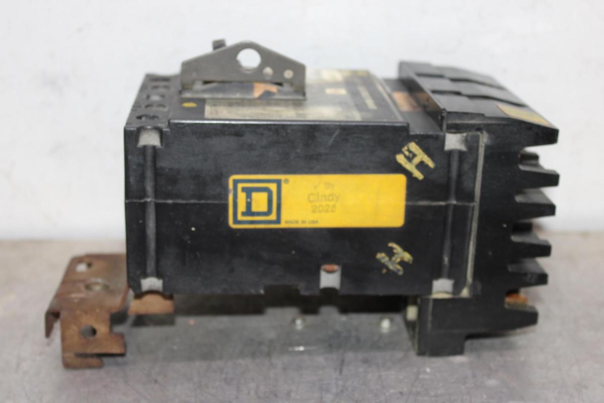 Used SQUARE D I-LINE POWERPACT CIRCUIT BREAKER HDA36060 60 AMP 600 VAC 3-POLE