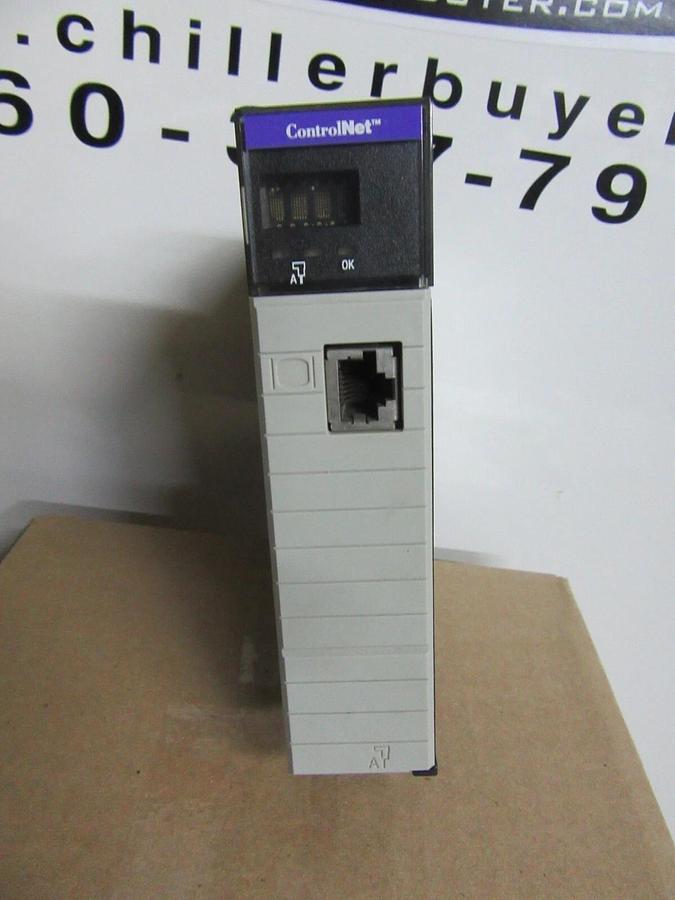 Used ALLEN BRADLEY CONTROL NET COM BRIDGE MODULE 1756-CNB/E PN-14147 24 VDC