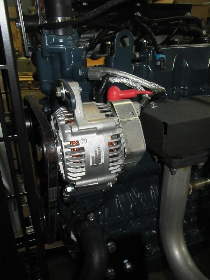 Used NEW 25 KW LP NATURAL GAS GENERATOR KUBOTA WG2503 120/240 RE-CONNECTABLE STAMFORD
