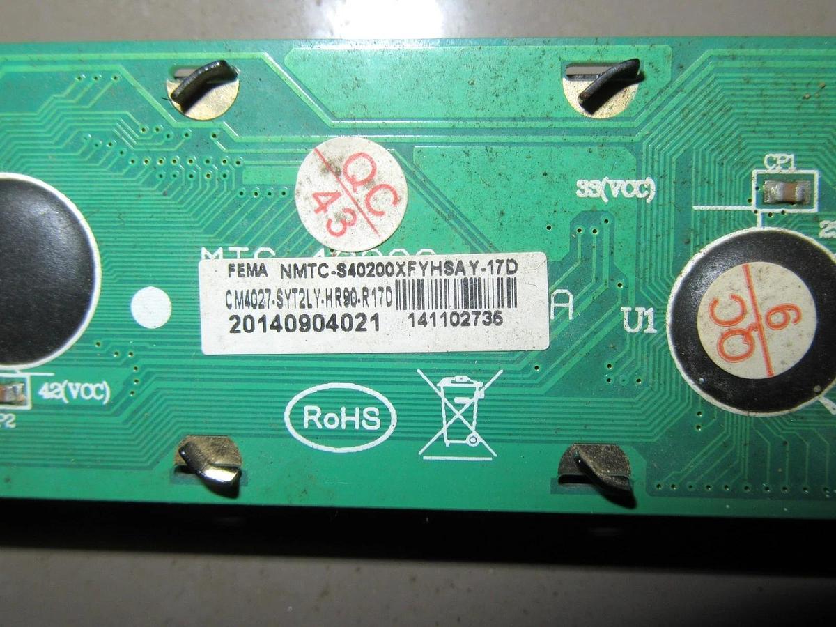 Used YORK CONTROL PANEL FOR 15K AIR COOLED CHILLER 024-34980-000