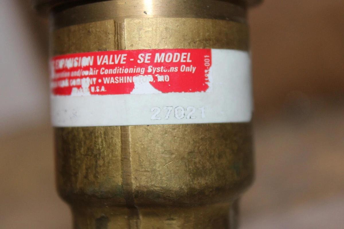 Used SPORLAN ELECTRIC EXPANSION VALVE SERI-JS M12 10'-S **WARRANTY INCLUDED**