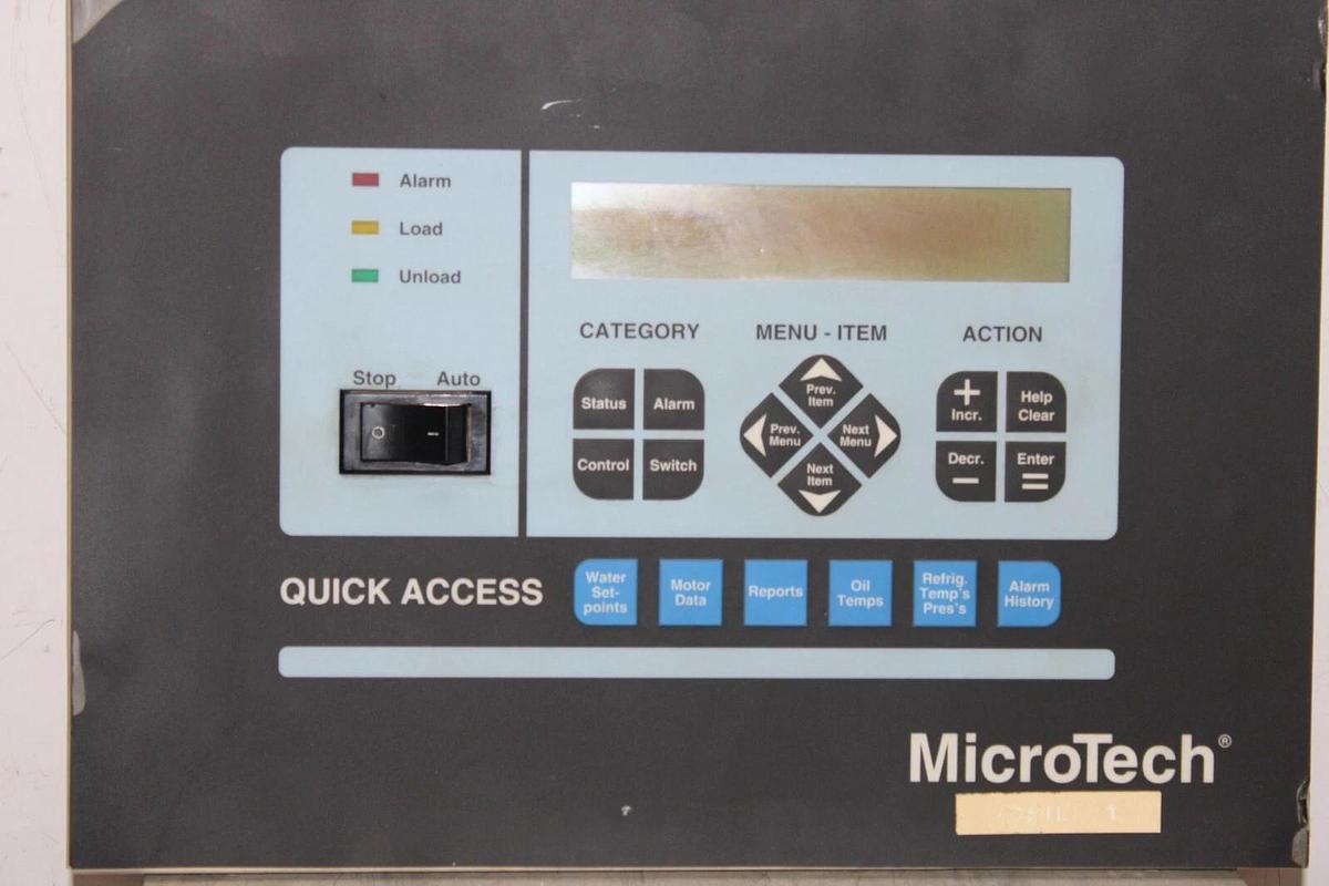 Used MCQUAY MICROTECH CONTROL PANEL 070200105 REV. 0A 735030431 **WARRANTY**