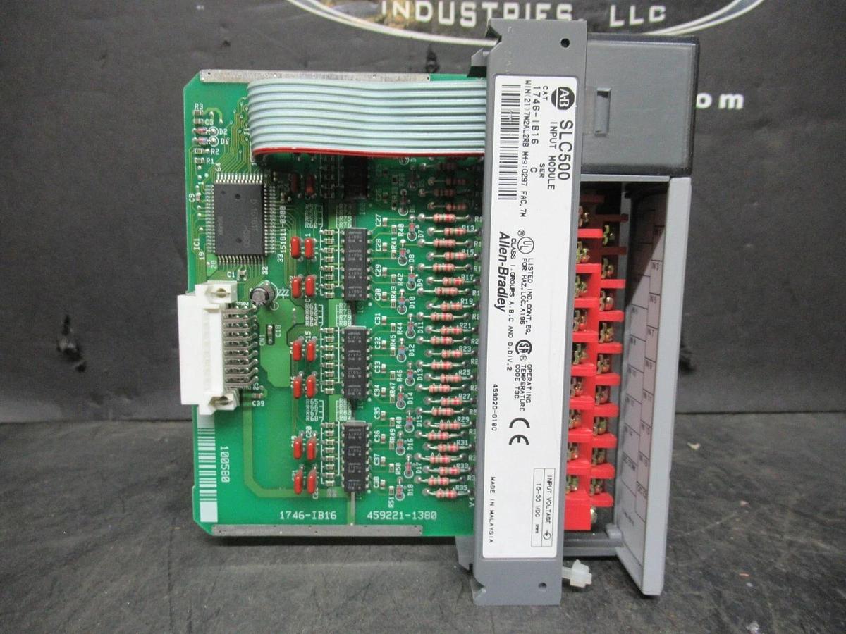 ALLEN BRADLEY SLC-500 INPUT MODULE 1746-IB16 SER. C *NEW SURPLUS*
