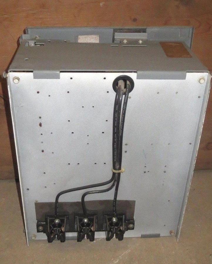 Used CUTLER HAMMER 17" FUSIBLE FEEDER D/C BUCKET 480 VAC 80 AMP