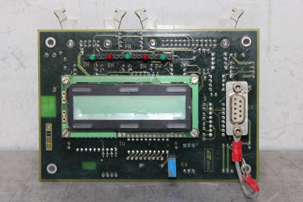 Used ALSTOM DISPLAY CIRCUIT BOARD L54E2901TW00 FEG-S032-K001 54-322201 *WARRANTY*