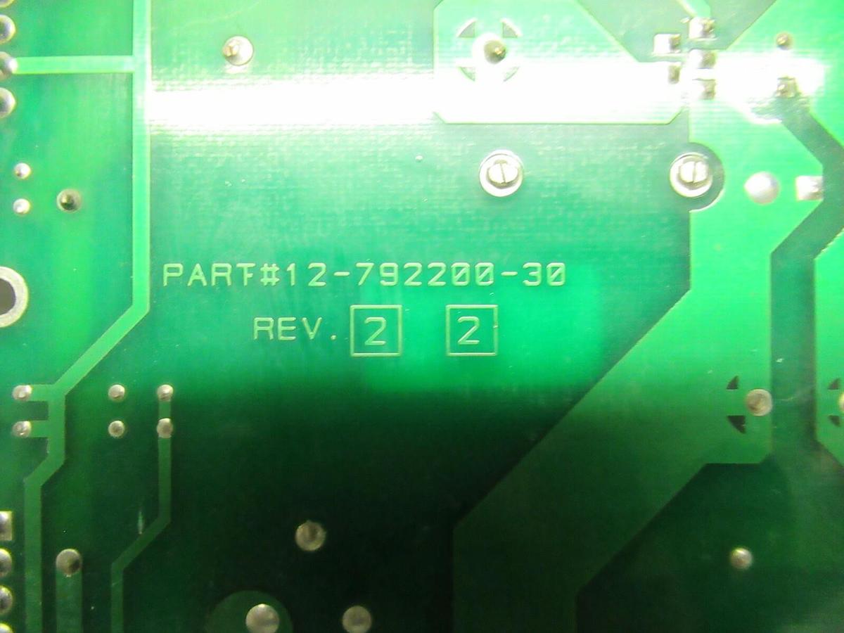 Used LIEBERT POWER SUPPLY BOARD 02-792200-30 REV. 2 P/L 7