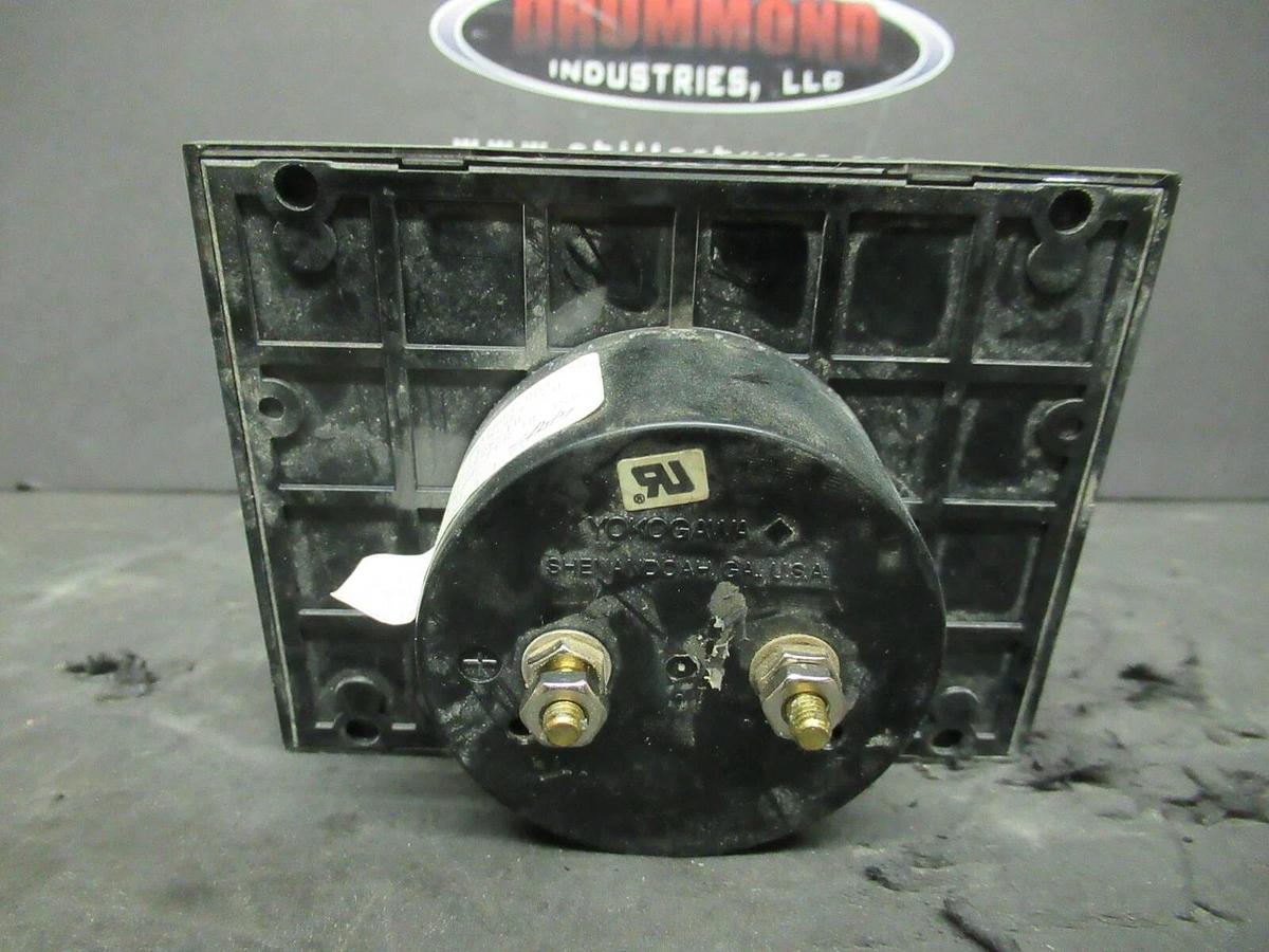 Used YOKOGAWA AC VOLTAGE METER READOUT ANALOG 260444SJSJ10AB/UL 600 VAC