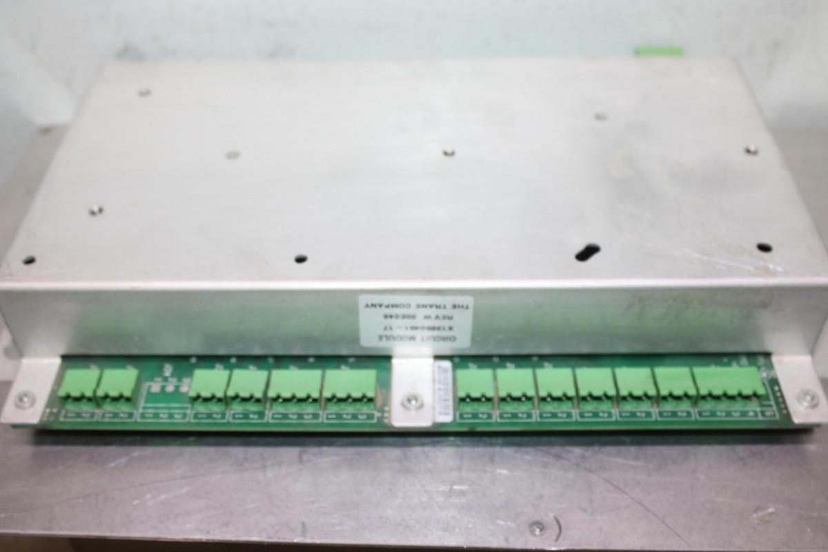 Used TRANE CHILLER CIRCUIT MODULE X13650451-17 REV. W M254160-MJ009716 *WARRANTY*