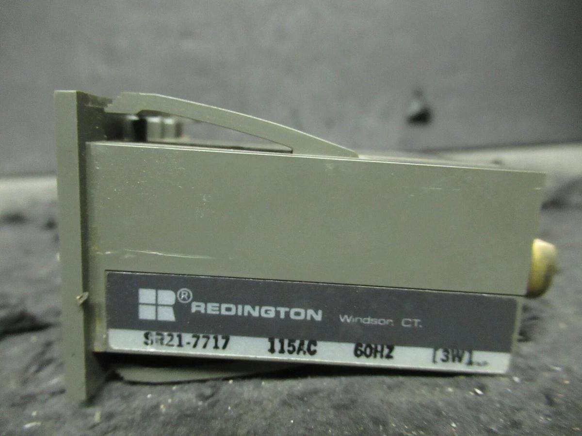 Used REDINGTON SR21-7717 PANEL MOUNT COUNTER X13160425-01 TIME INDICATING APPLIANCE