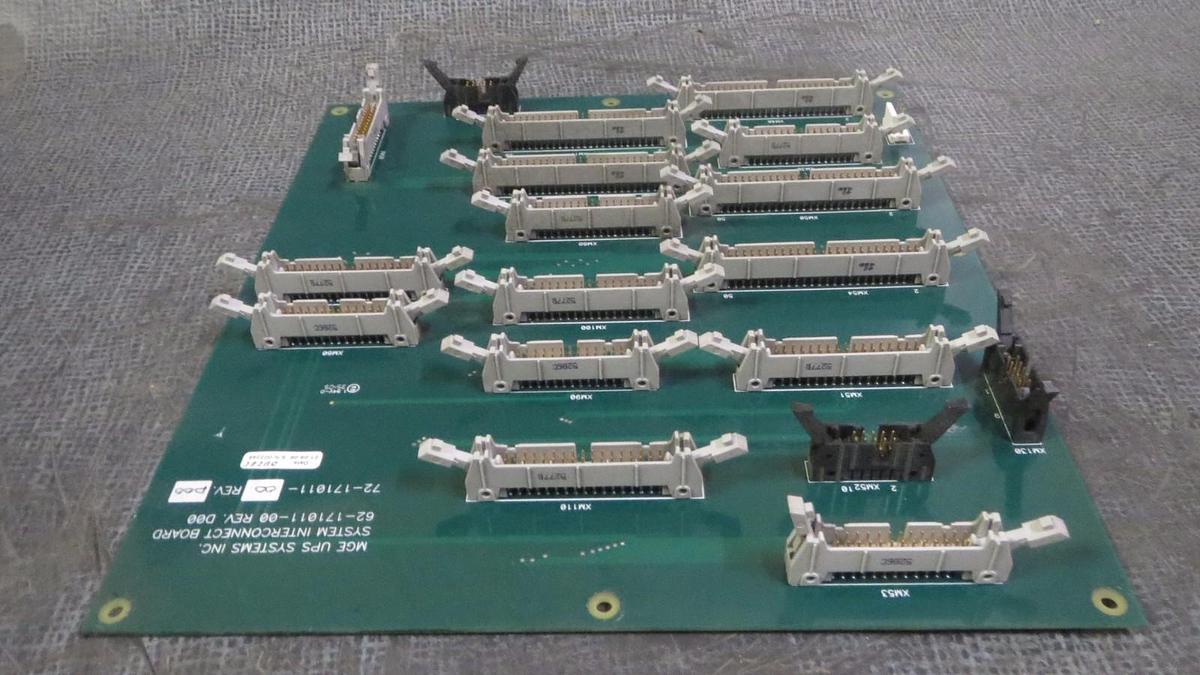 Used MGE UPS SYSTEMS SYSTEM INTERCONNECT ASSEMBLY 62-171011-00 72-171011-00