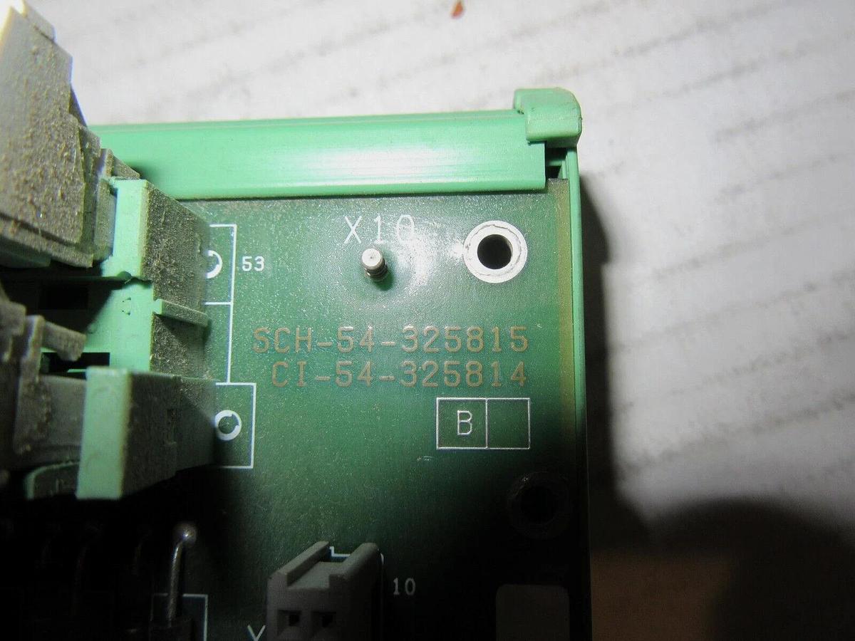 Used GE / WOODWARD / ALSTOM CI-54-325814 REV B CIRCUIT BOARD MODULE SCH-54-325815