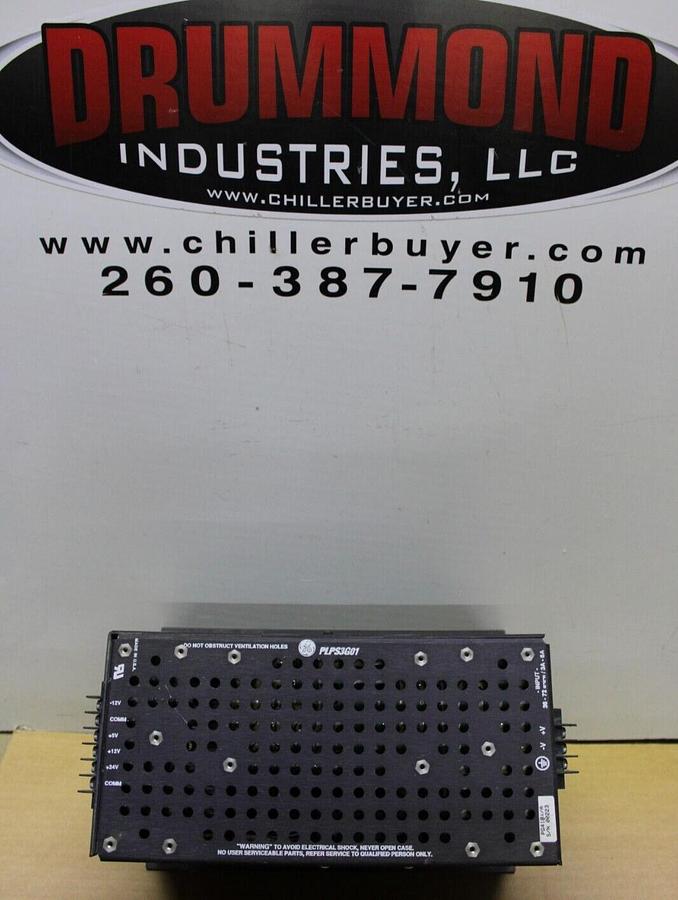 Used GE POWER SUPPLY PLPS3G01 72VDC 6 AMP **WARRANTY INCLUDED**