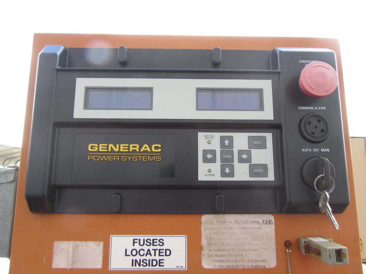 Used 30 KW DIESEL GENERATOR GENERAC 120/240 VOLT SINGLE PHASE 569 HOURS VIDEO WE SHIP
