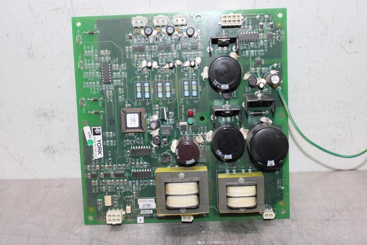 Used YORK HVAC TRIGGER CIRCUIT BOARD 031-02060-001 REV. F *WARRANTY INCLUDED*