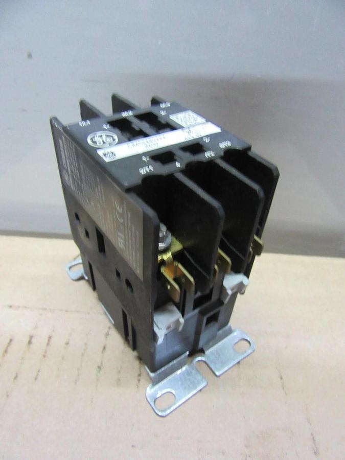 Used GE CONTACTOR CR453AB3AAA 25 AMP 600 VAC 3-POLE 3-PHASE COIL: 120 VAC