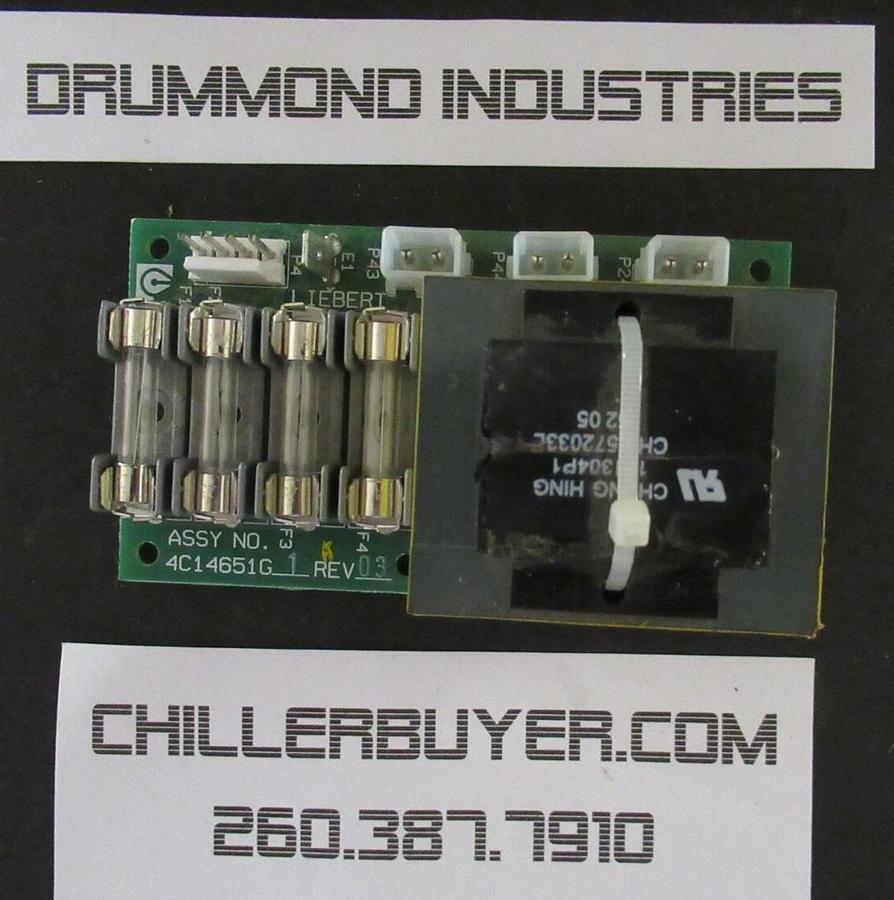 Used LIEBERT FUSED CIRCUIT BOARD 4C14651G1 REV 03 **30 DAY WARRANTY INCLUDED!**
