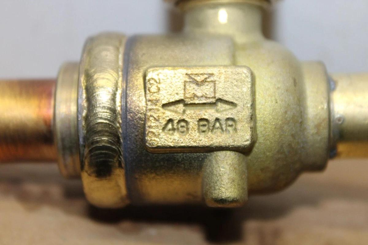 YORK 1/2" BALL VALVE 022-09172-000 F-36700 700 PSI 48 BAR *WARRANTY*