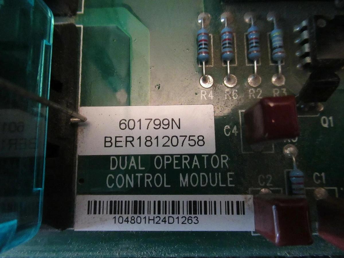 Used DUAL OPERATOR CONTROL MODULE 601799N / BER18120758 **WARRANTY INCLUDED**