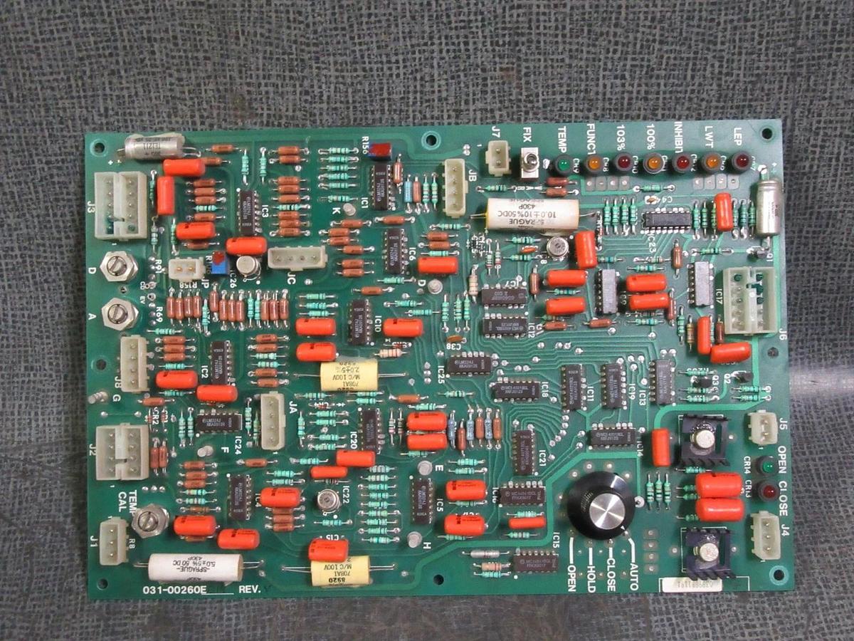 Used YORK CIRCUIT BOARD CHILLER STARTER BOARD 031-00260E-014 REV V **WARRANTY**