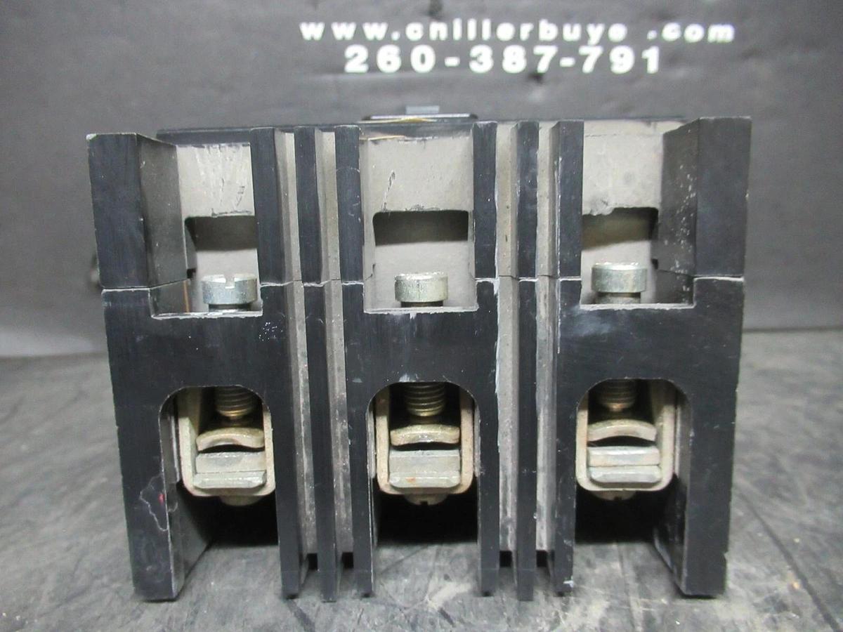 Used WESTINGHOUSE MOTOR CIRCUIT PROTECTOR MCP0322CR 3 AMP 600 VAC 3-POLE