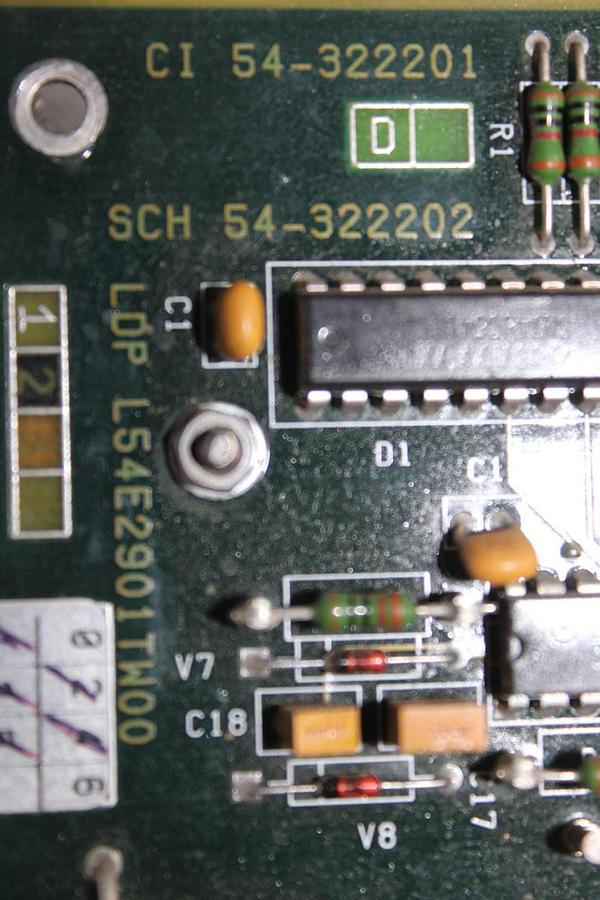 Used ALSTOM DISPLAY CIRCUIT BOARD L54E2901TW00 FEG-S032-K001 54-322201 *WARRANTY*