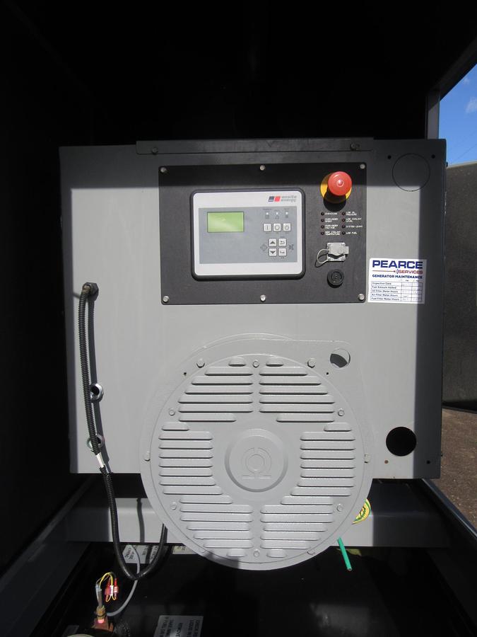 Used 50 KW DIESEL GENERATOR MTU 120/240 V JOHN DEERE SOUND ENCLOSED 499 HRS VIDEO
