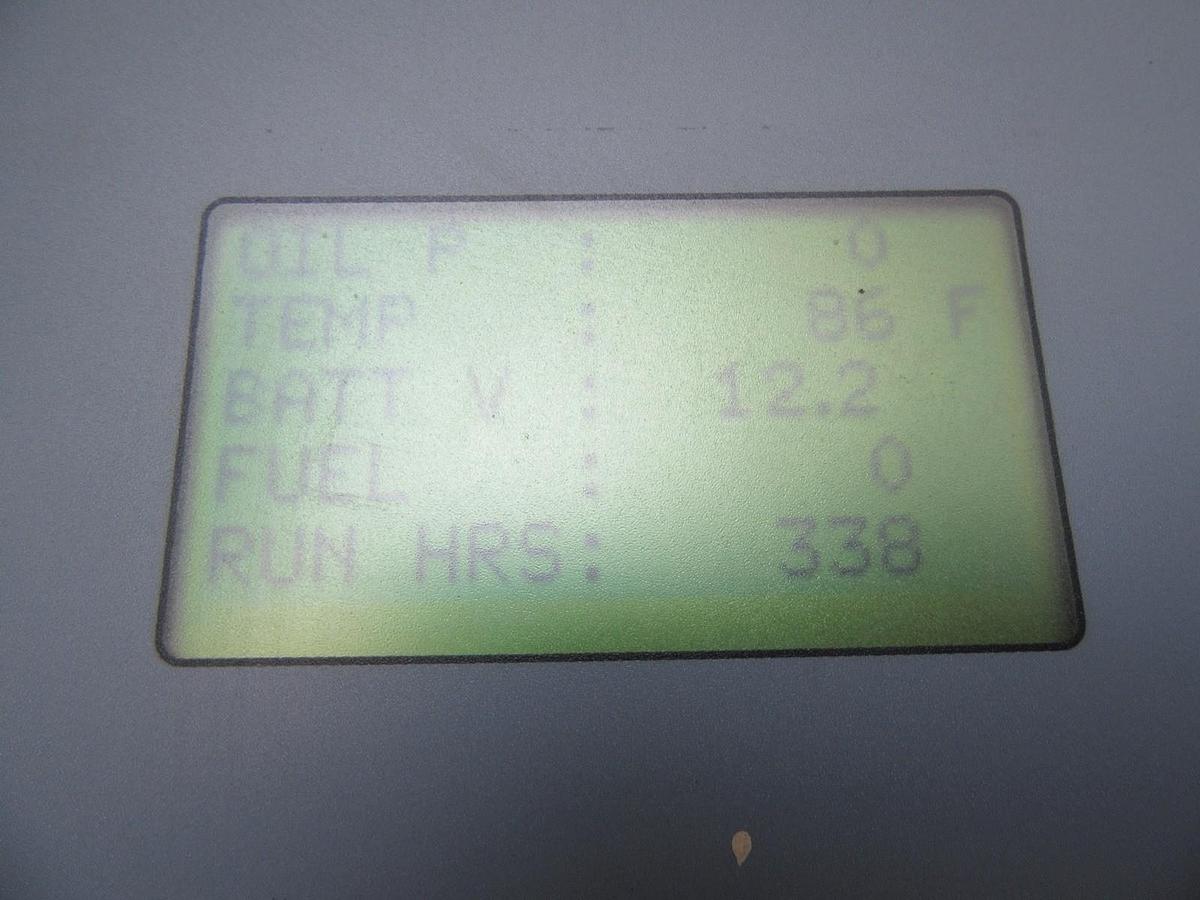 Used 50 KW DIESEL GENERATOR MTU 120/240 V JOHN DEERE SOUND ENCLOSED 338 HRS VIDEO