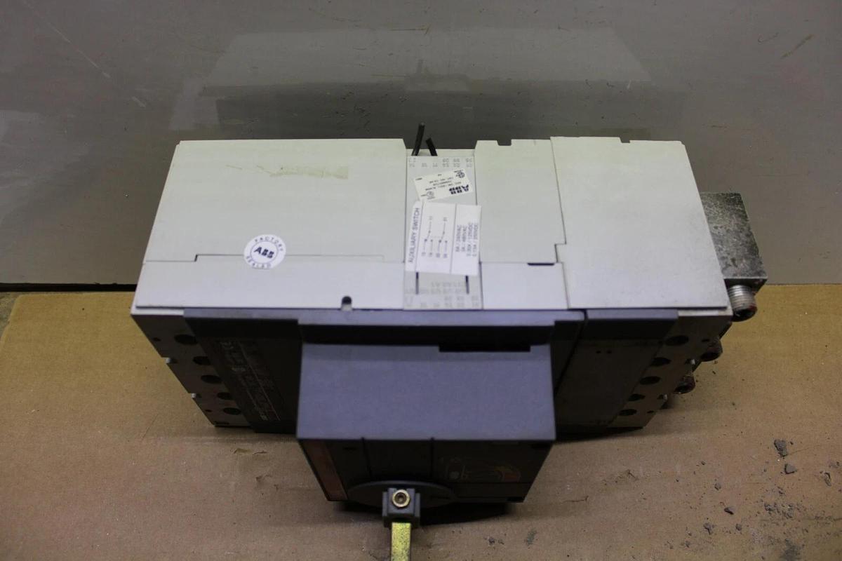 Used ABB CIRCUIT BREAKER S5H 400 AMP 3-POLE 600 VOLT W/ AUXILIARY SWITCH