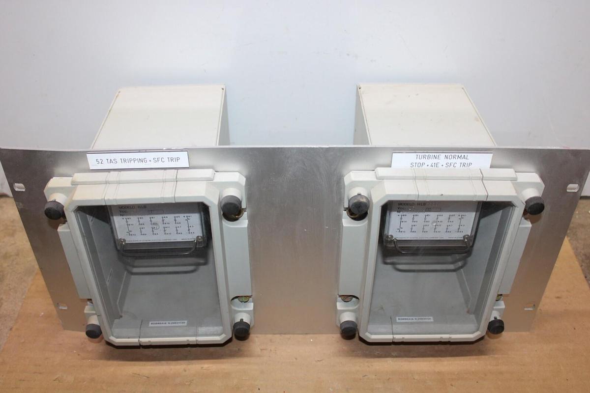 Used GENERAL ELECTRIC DUAL LATCHING RELAY HLB100C 125V **WARRANTY**