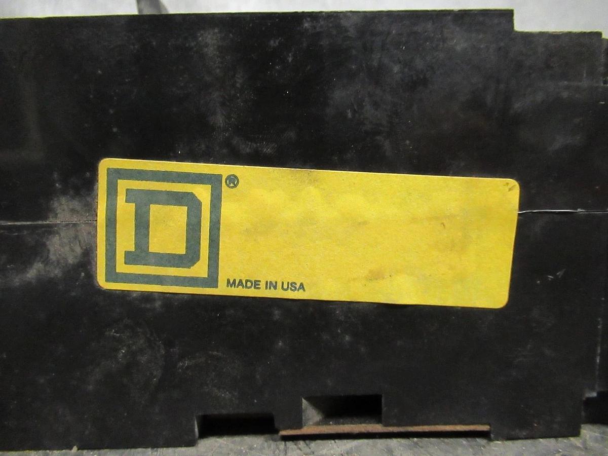 Used SQUARE D MAG-GARD BREAKER 15 AMP 600 VAC 3 POLE MODEL FAP3601513M SER 2