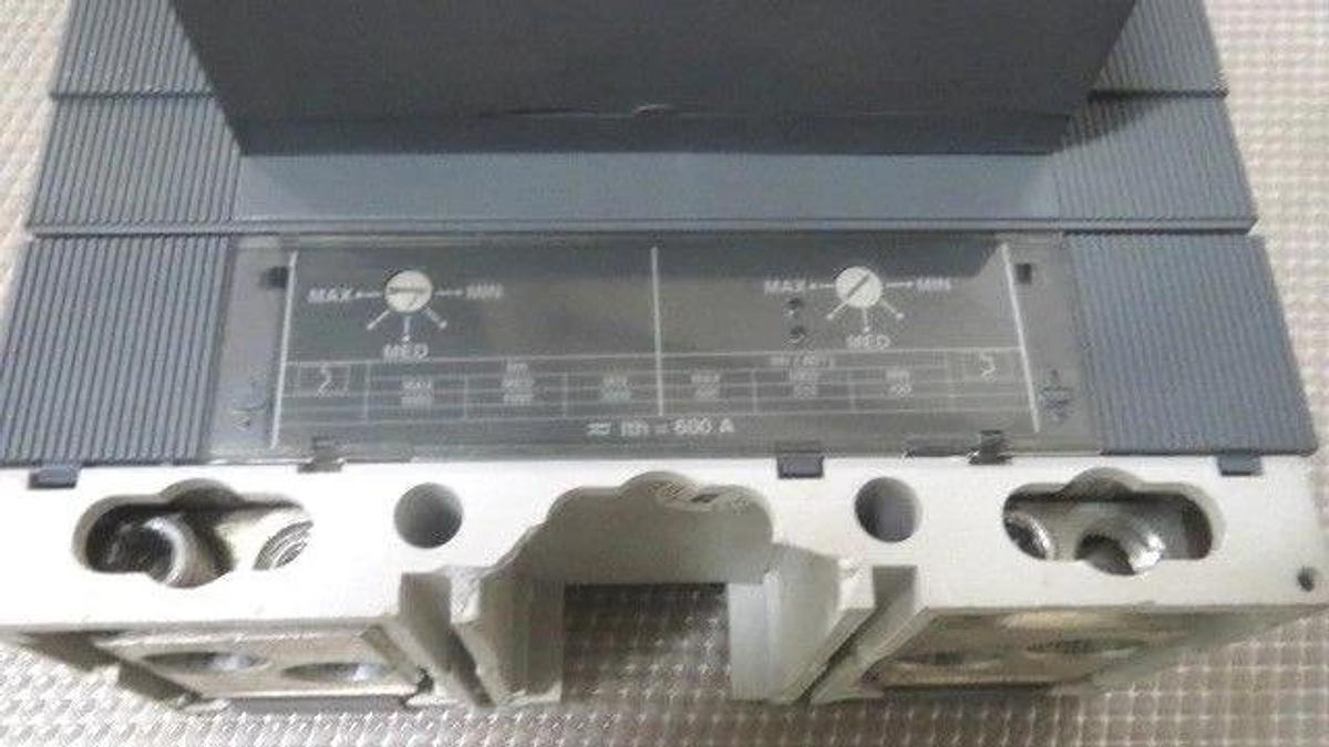 ABB S6N BREAKER 600 AMP 600 VAC 500 VDC 2 POLE WITH 600 AMP TRIP **WARRANTY!**