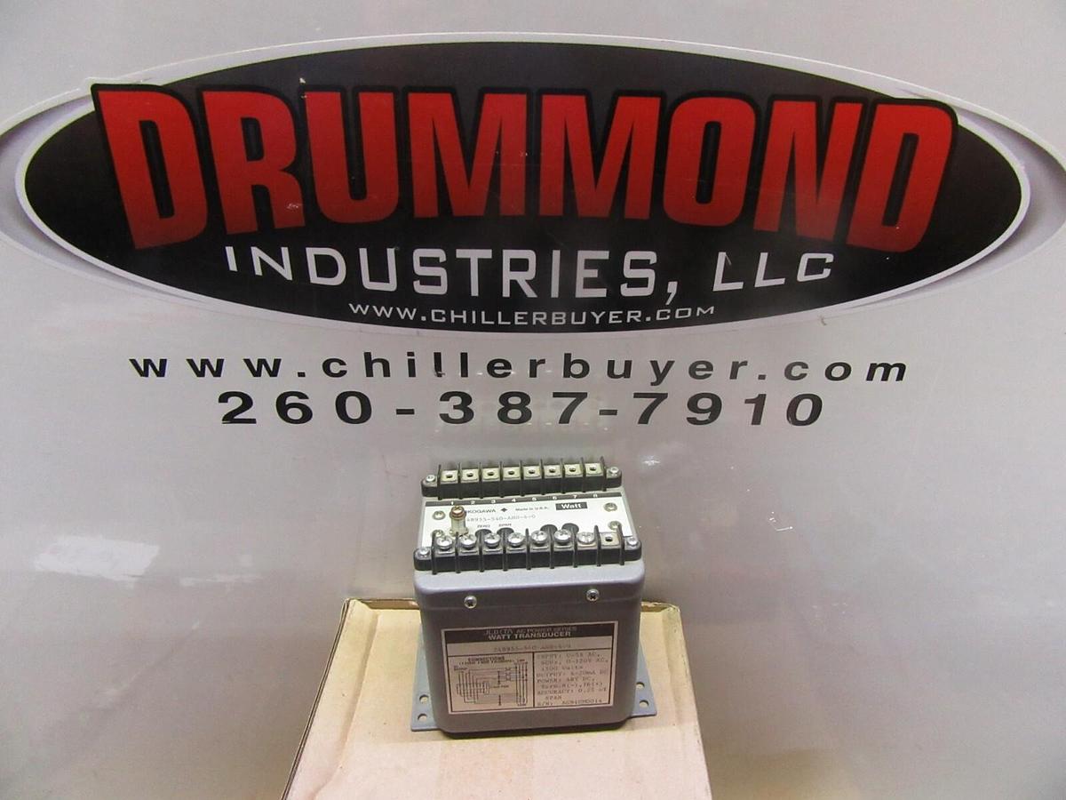 Used YOKOGAWA JUXTA WATT TRANSDUCER 248955-540-AHD-4-0 120 VAC 1500 WATT 4-20 mA