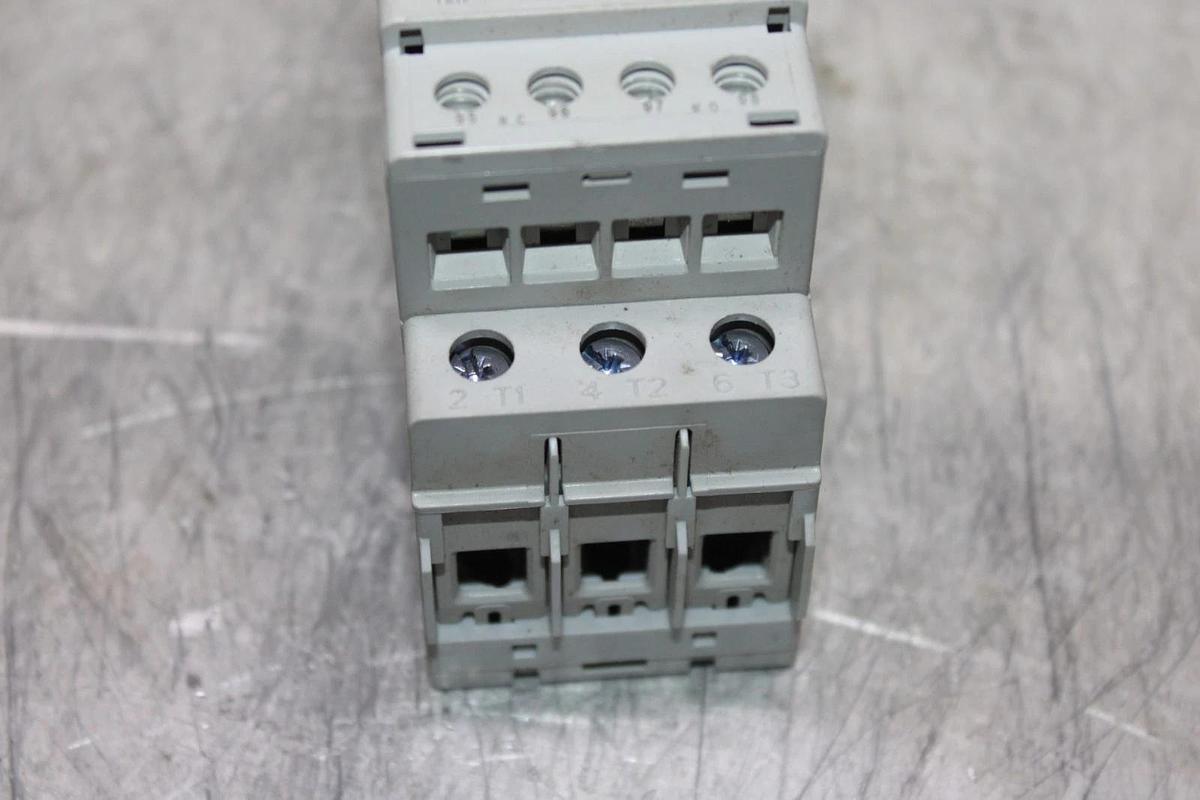 Used ALLEN BRADLEY STARTER 100-C23*10 30 AMP 600 VAC 3-POLE 15 HP W/ 193-EECB